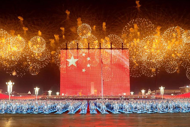 新中国成立50、60、70周年阅兵仪式?